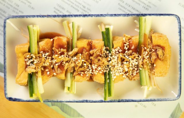 Malaysian & vegan tofu sumbat